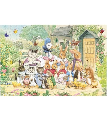 新品】ジグソーパズル 300ピース ピーターラビット 「ピーターとなかまたち」 Amazon.co.jp: エポック社 300ピース ジグソーパズル ピーター